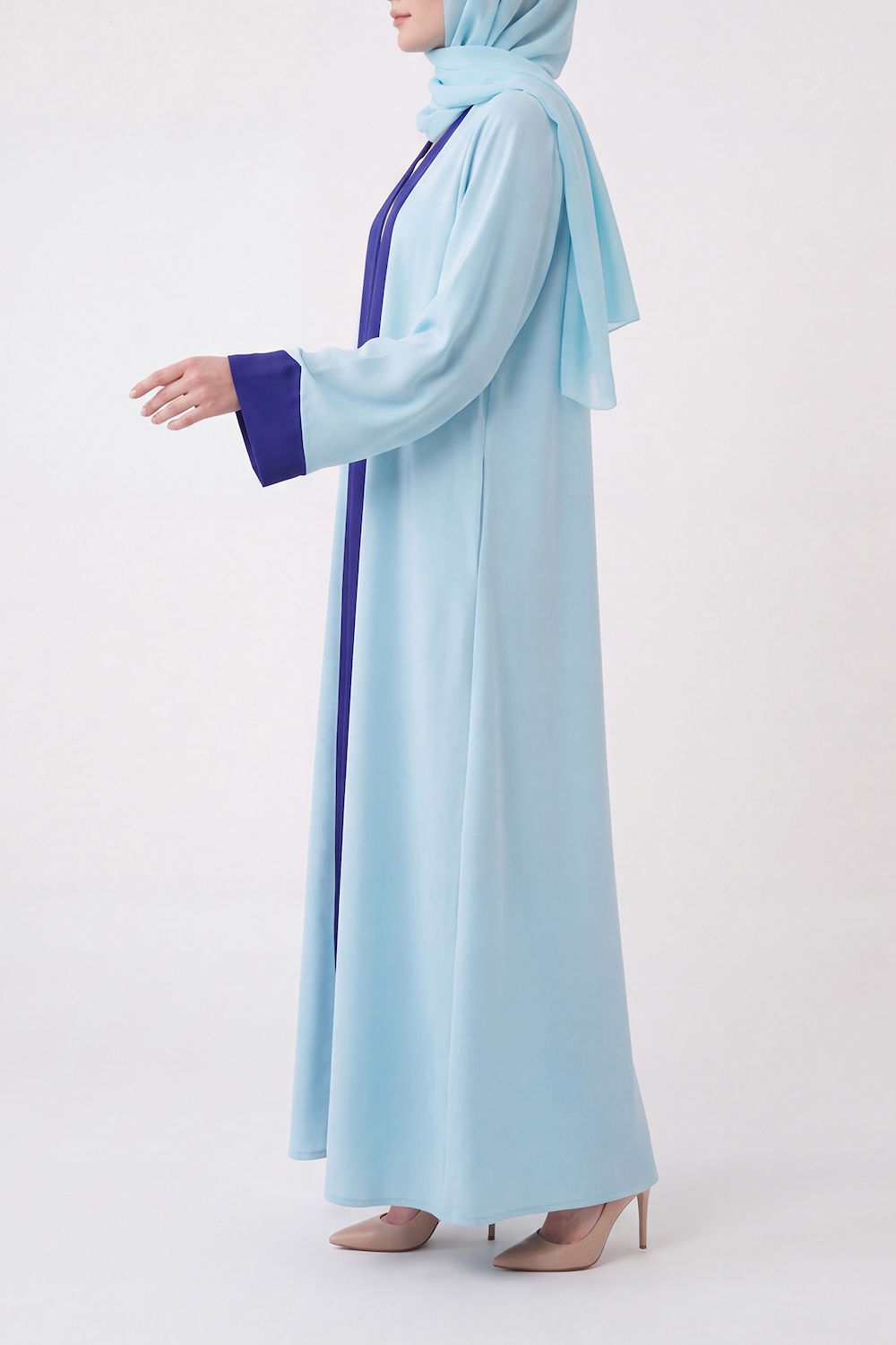 Reversible Two-Tone Nida Abaya - Image 7
