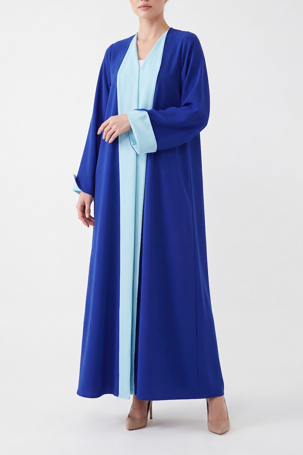 Reversible Two-Tone Nida Abaya - Image 4