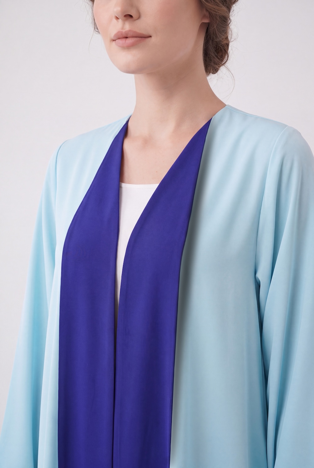 Reversible Two-Tone Nida Abaya - Image 3