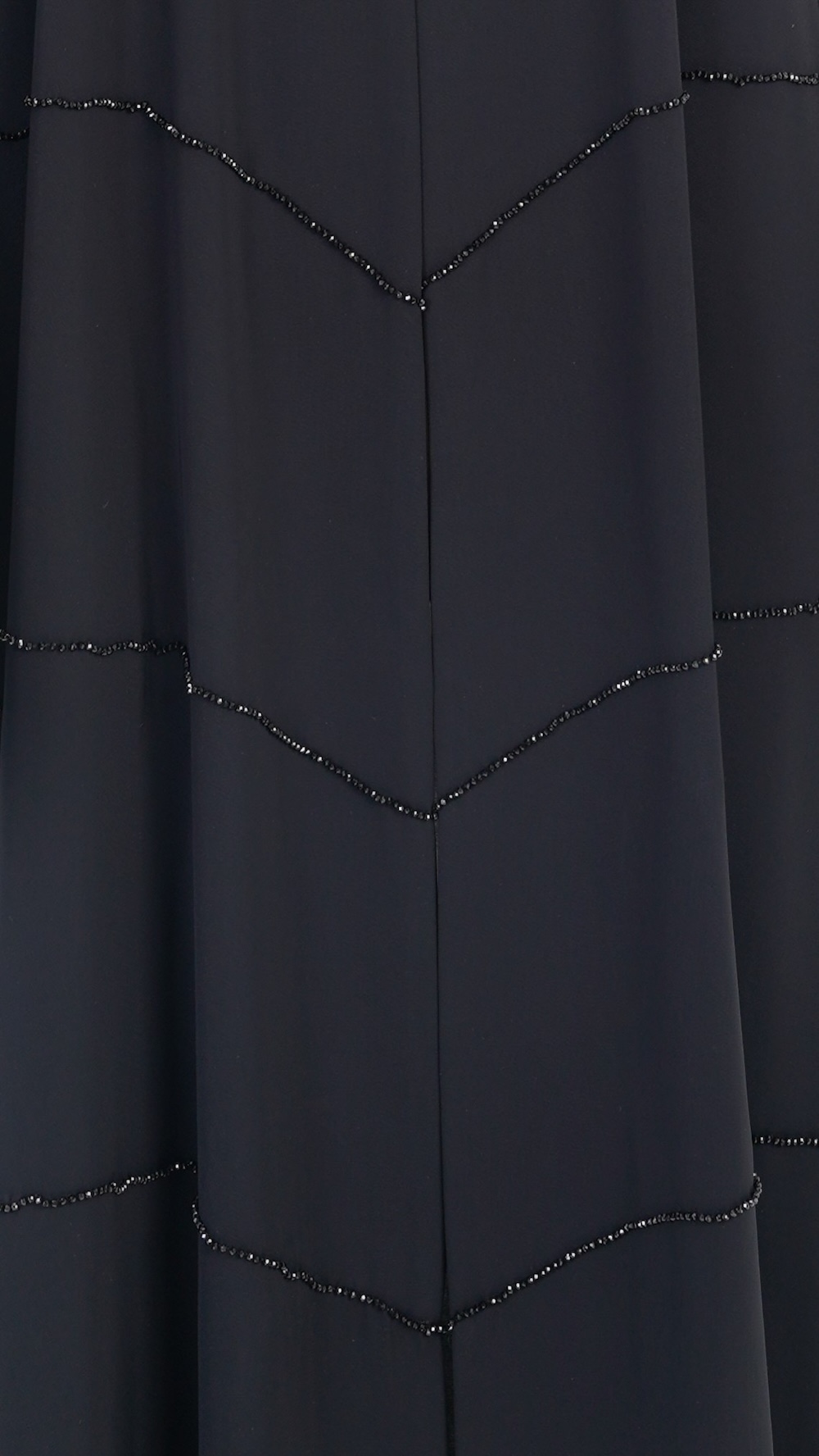 Black Embellished Abaya - Image 3
